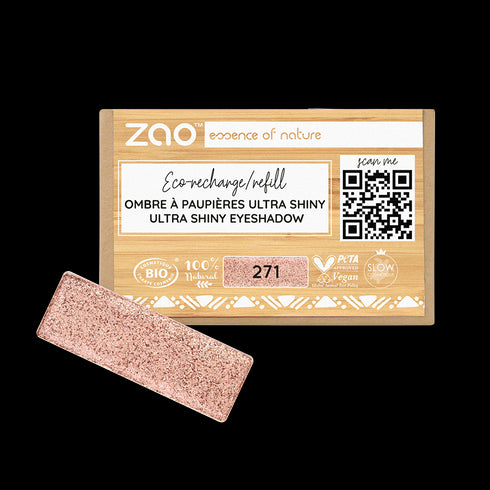 Zao 長方礦物眼影補充裝 Rectangle Eyeshadow Refill